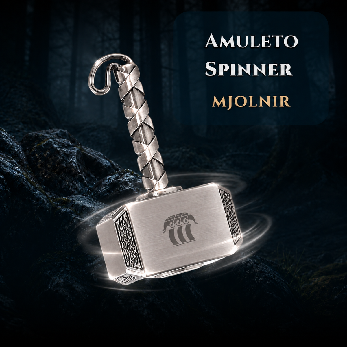 Amuleto Spinner - Mjölnir