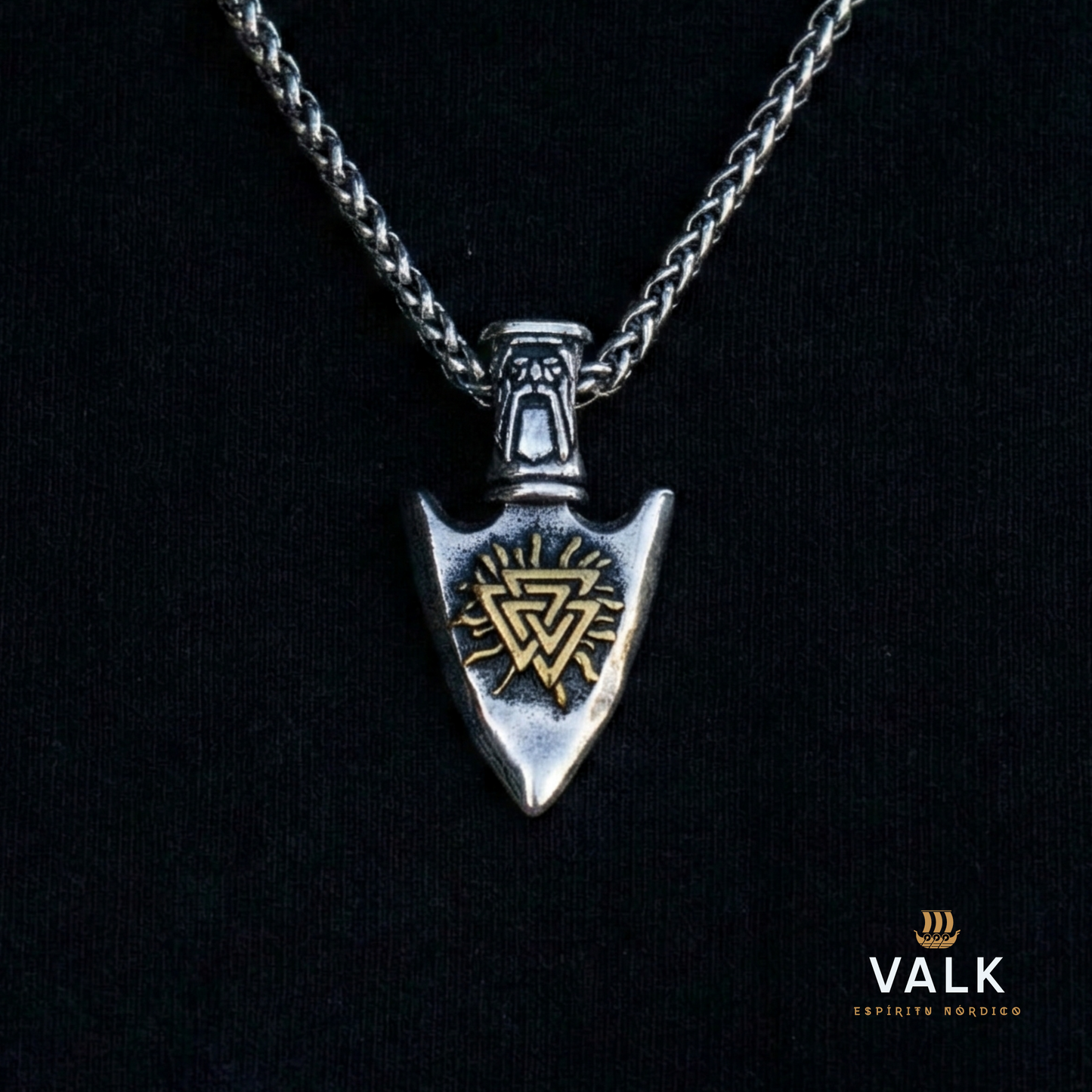 Acero y Lanza (Colgante + Brazalete) - Semana FUTHARK