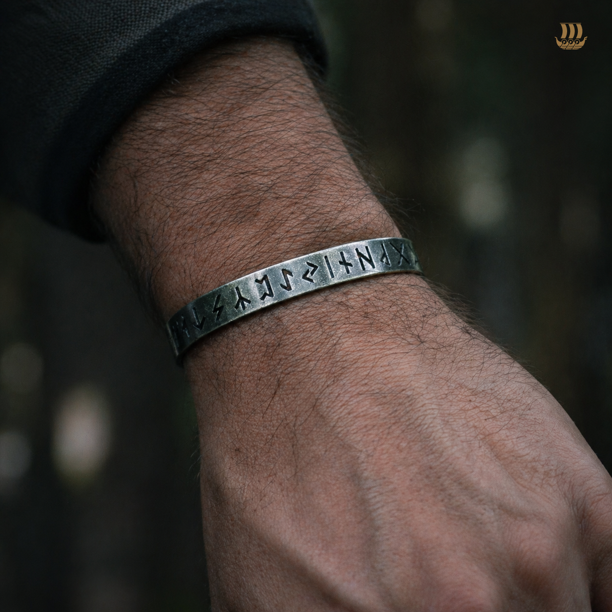 Acero y Trueno (Colgante + Brazalete) - Semana FUTHARK