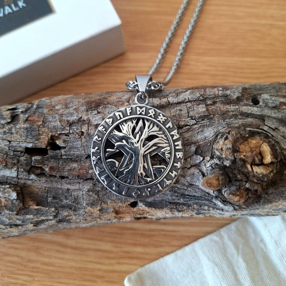 Acero ÁRBOL + Colgante Gratis