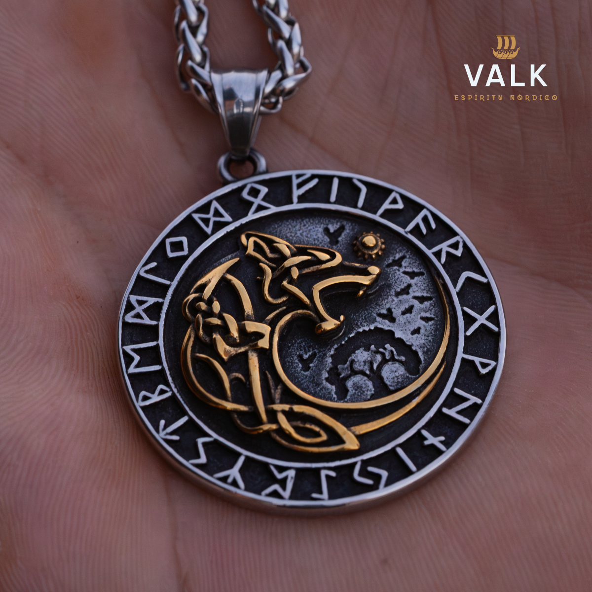 Colgante - Lobo Fenrir