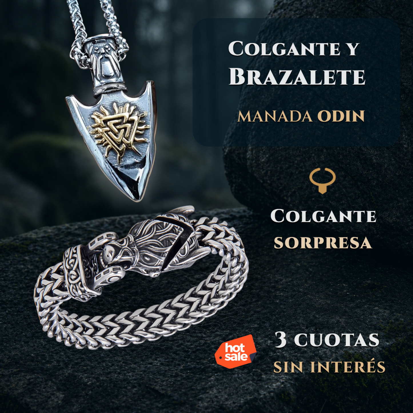 Manada Odin + Colgante Gratis