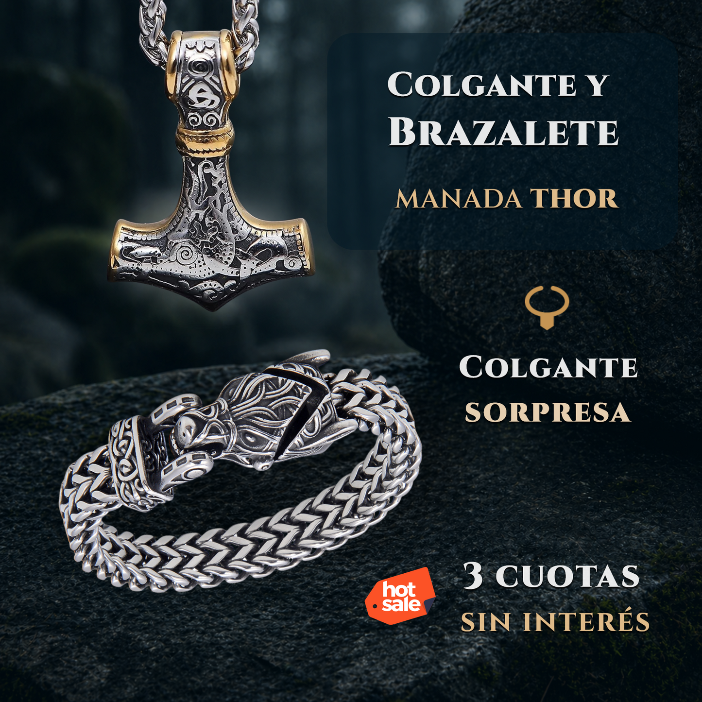 Manada Thor + Colgante Gratis
