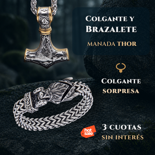 Manada Thor + Colgante Gratis