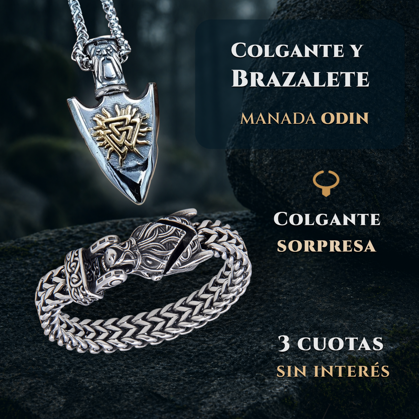 Manada Odin | Colgante y Brazalete
