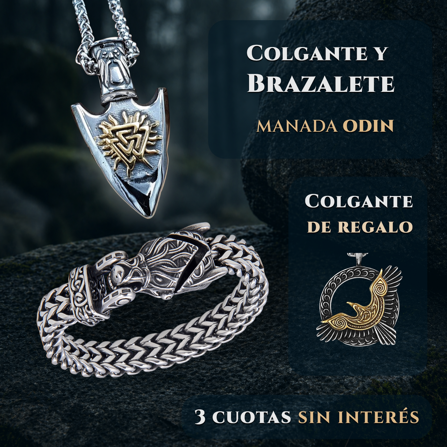 Manada Odin + Colgante Gratis