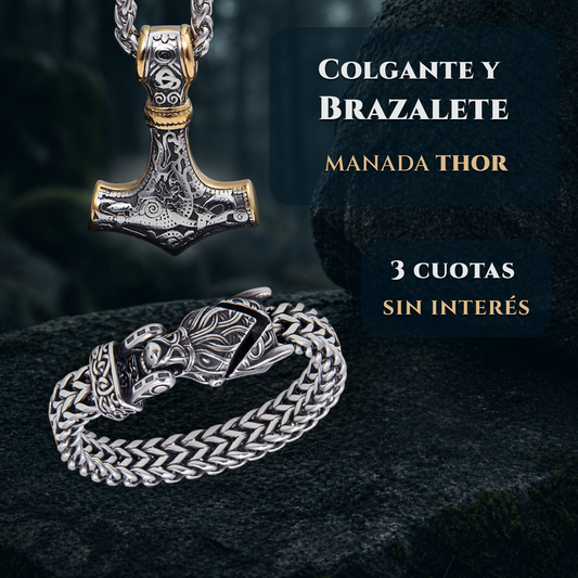 Manada Thor | Colgante y Brazalete