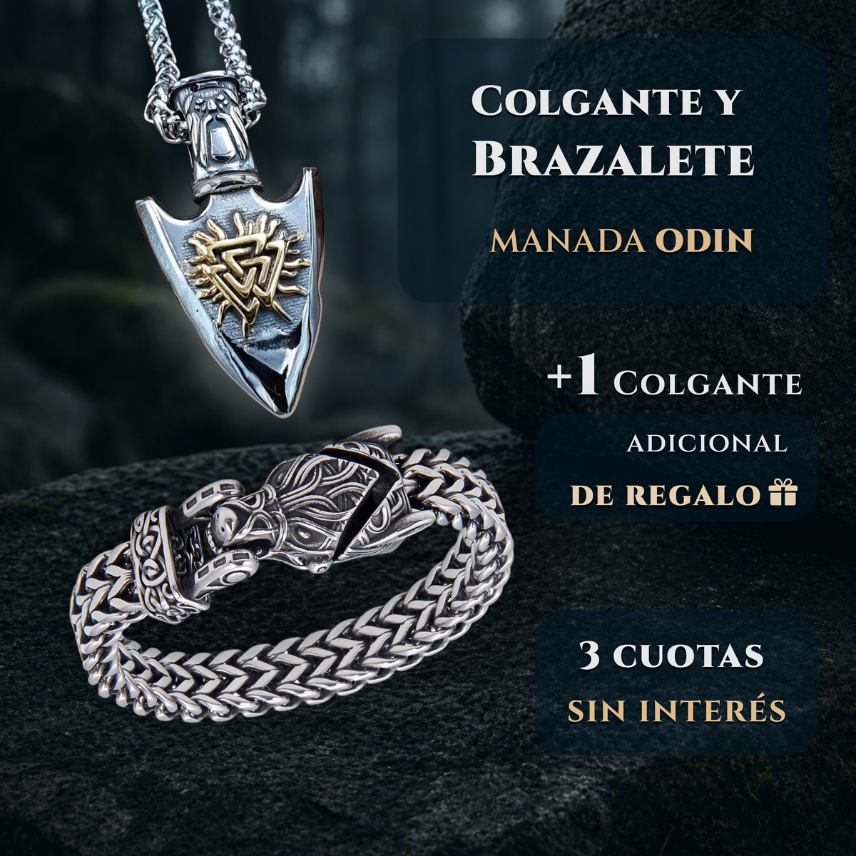 Manada Odin | Colgante y Brazalete