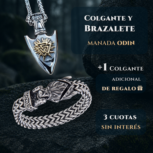 Manada Odin | Colgante y Brazalete