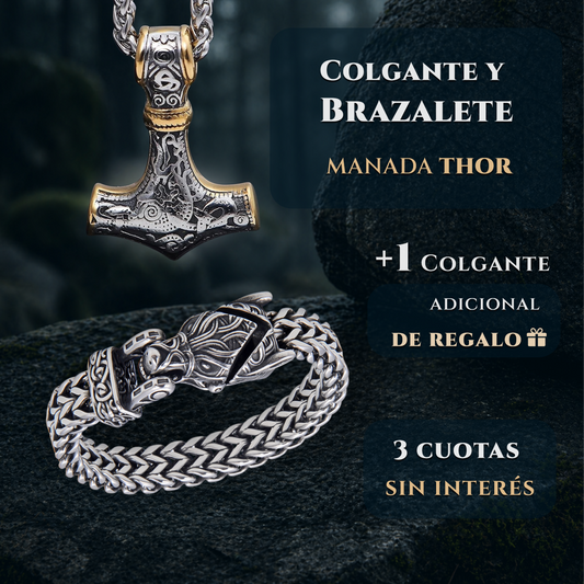 Manada Thor | Colgante y Brazalete