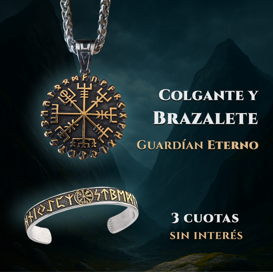Combo: Guardián Eterno (Colgante + Brazalete)