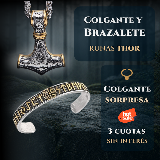 Runas Thor + Colgante Gratis
