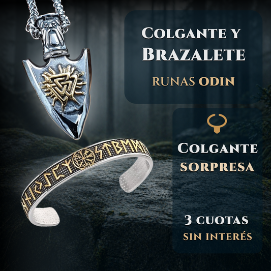 Runas Odin + Colgante Gratis