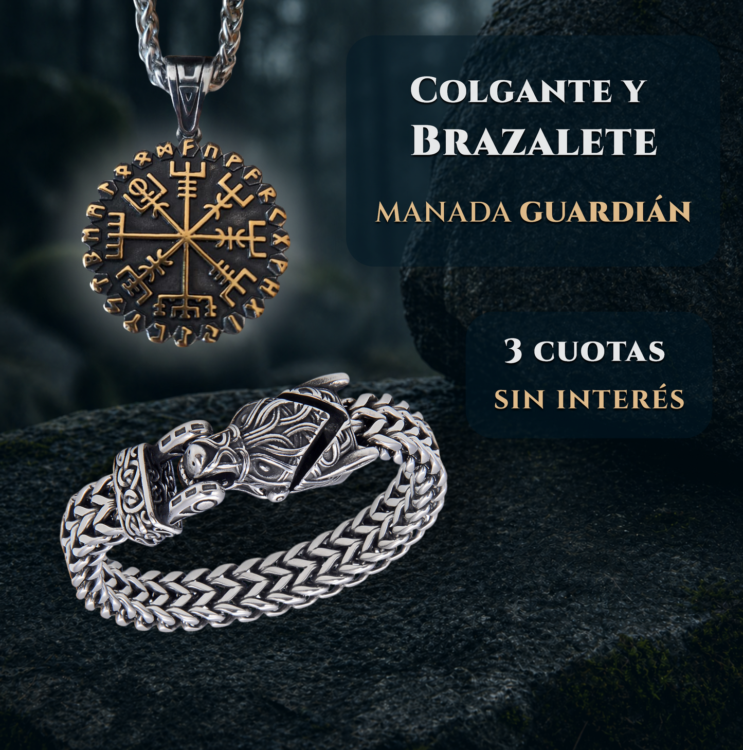 Manada Guardián | Colgante y Brazalete
